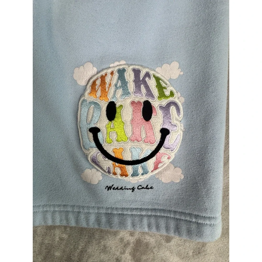 Wedding Cake Light Blue‎ Shorts Size XL
